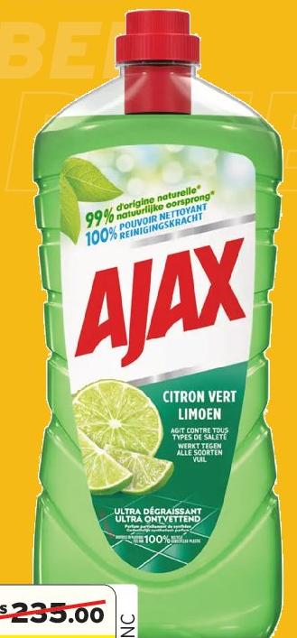 Ajax Multi-Purpose Cleaner Lemon 1.25L