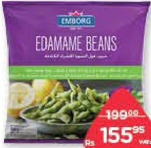 Emborg Edamame Whole Green Soybeans 400 g