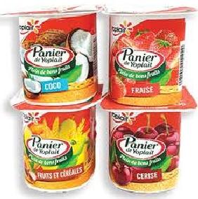 Panier Fruits Yogurt 125g (All Refs)