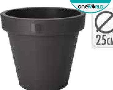 Round Flower Pot Ø25cm