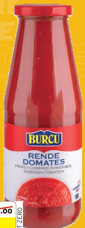 Burcu Chopped Tomatoes in Bottle 685g