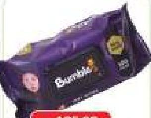 BUMBLE BEE Baby Wipes Ultra Soft X 100 +10% more