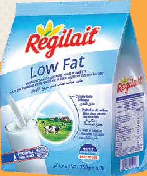 Régilait Low Fat Instant Semi-Skimmed Milk Powder 750g