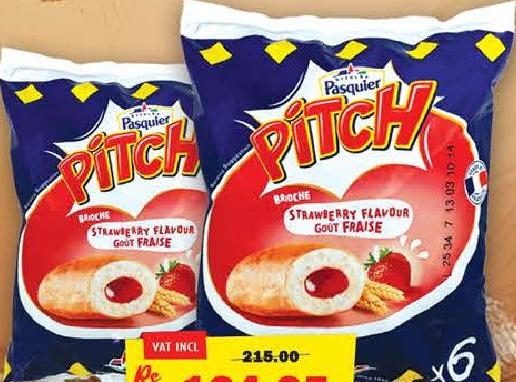Pasquier Pitch Fraise x6 225g