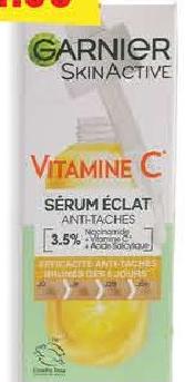 Garnier SkinActive Serum Vitamin C Anti-Taches 30ml