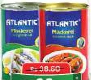Atlantic Mackerel 425g (Tomato/Veg oil)