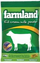 Farmland Full cream milk powder Le sachet d'1 kg