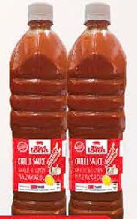 Red Lotus Chilli Sauce Garlic / Lemon 1L