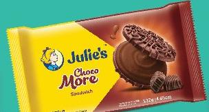 JULIE'S CHOCO MORE SANDWICH 132G