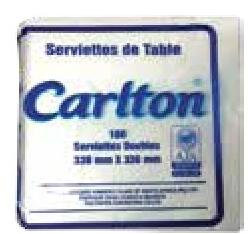 Carlton Serviette de Table 2 Ply x 100