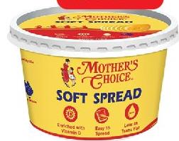 Margarine - Mother's Choice Soft Spread, la boîte de 500g