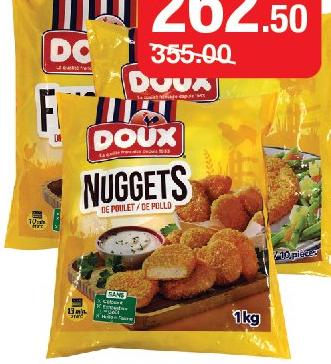 Doux Chicken Steaks / Fingers / Nuggets - le sachet de 1kg