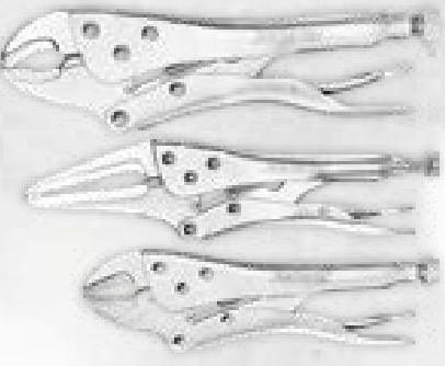 JADEVER 3pcs Locking Pliers Set JDLP5703