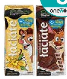 Laciate UHT Vanilla / Choco Milk 200ml
