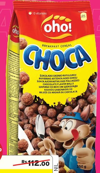 Oho Cereales Balls 250G