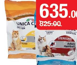 Unica Classe Development / Sensitive Chicken / Gourmet Exigent - Salmon / Adult Hairball Lamb / Adult Sensitive Tuna, 1.5kg Bag