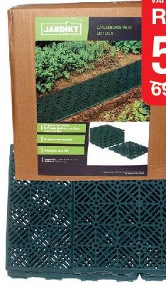 Caillebotis en Plastique Vert x5