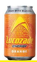 Lucozade Energy Orange Can 330ml