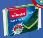 Vileda Ultra Fresh Antibacterial Sponges, 2 Pack