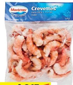 Maremmer Headless Shrimps 21/30 India 500g