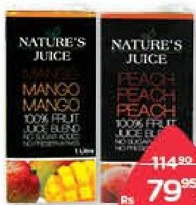 Nature's Juice Jus de Fruits Tous Parfums 1L