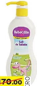 Bébécalin Lait de Toilette 400ml