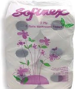 Softnex Bathroom Tissue 2 Ply x6 Rolls
