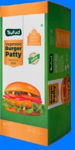 Trufud Vegetable Burger Patty, 900g