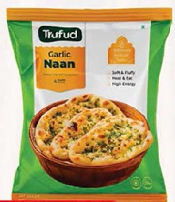 Trufud Garlic Naan 340g