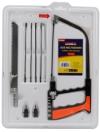 GOMER Hacksaw Kit + Blades, 9 Pieces