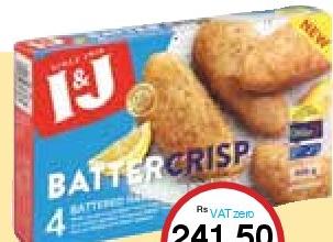 I&J Batter Crisps Classic Lemon Pepper - 400g