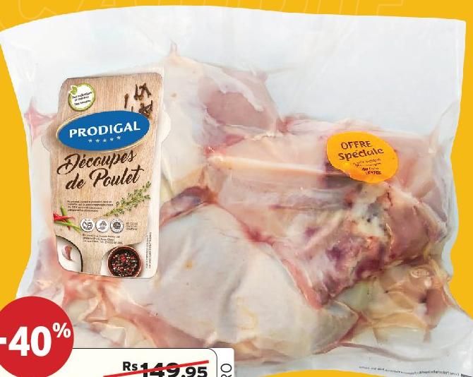 PRODIGAL WHOLE CHICKEN CUTS 500G