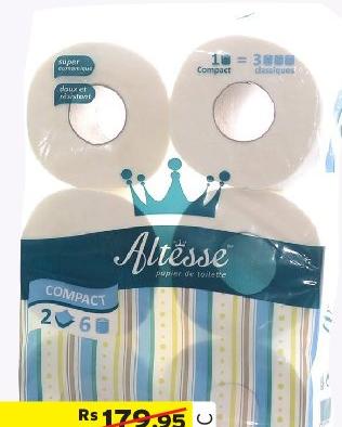 Altesse Compact Papier Toilette 2 Ply X 6 Rolls