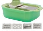 Mandoline with Collection Container and Strainer