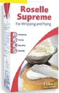 Roselle Supreme Whipping Cream Sup 1lt