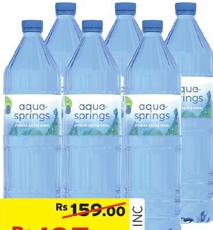 AQUA SPRING WATER 1.5LT PACK OF 6