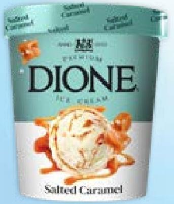 DIONE Premium Glace Tub Salted Caramel 475ml
