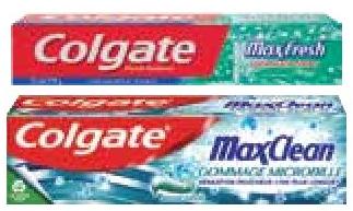 Colgate Dentifrice Max Fresh / Max Clean 75ml