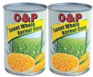 O & P Sweet Whole Kernel Corn 400g
