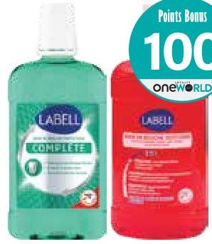 Labell Complete / Intense Mouthwash 500ml