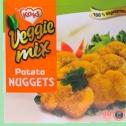 KOKI Veggie Mix Potato Nuggets, La boite de 20 pièces 400 g