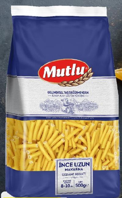 Mutlu Sedanini Rigate 500g