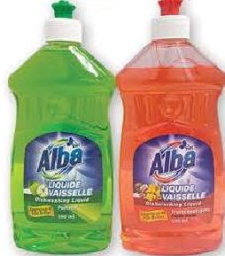 Alba Liquid Dishwash 500ml