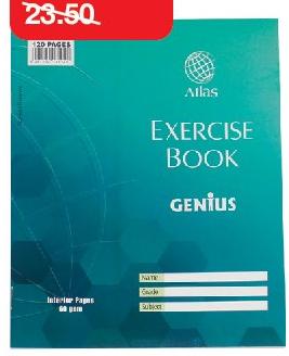 Exercise Book XL 120 Pages Genius - Atlas