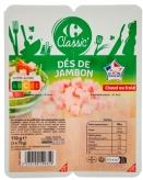 Diced Ham Carrefour La plaquette de 2 x 75 g