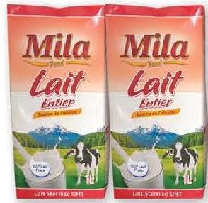 Mila UHT Milk Full Cream 1L