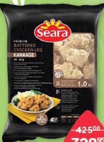 Seara Premium Chicken Thigh Karaage, Flaming Chunks, Hot & Spicy Fillets 1kg