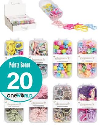 Eleganza Hair Mix Accessories 9 x 5cm