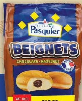 Pasquier Beignet Choco Noisette x6 270g