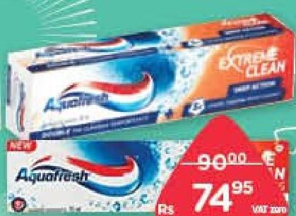 Aquafresh Dentifrice Extreme Clean Original, Whitening, Intense White & Shine 75 ml